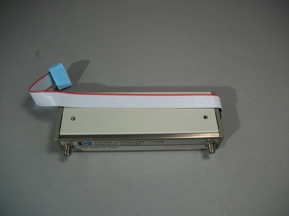 Hewlett Packard 33322H Programmable Step Attenuator DC - 18 GHz 110 dB 5 Volt
