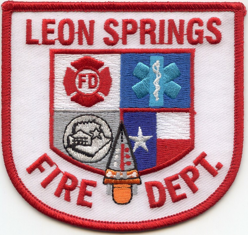 LEON SPRINGS TEXAS TX FIRE PATCH