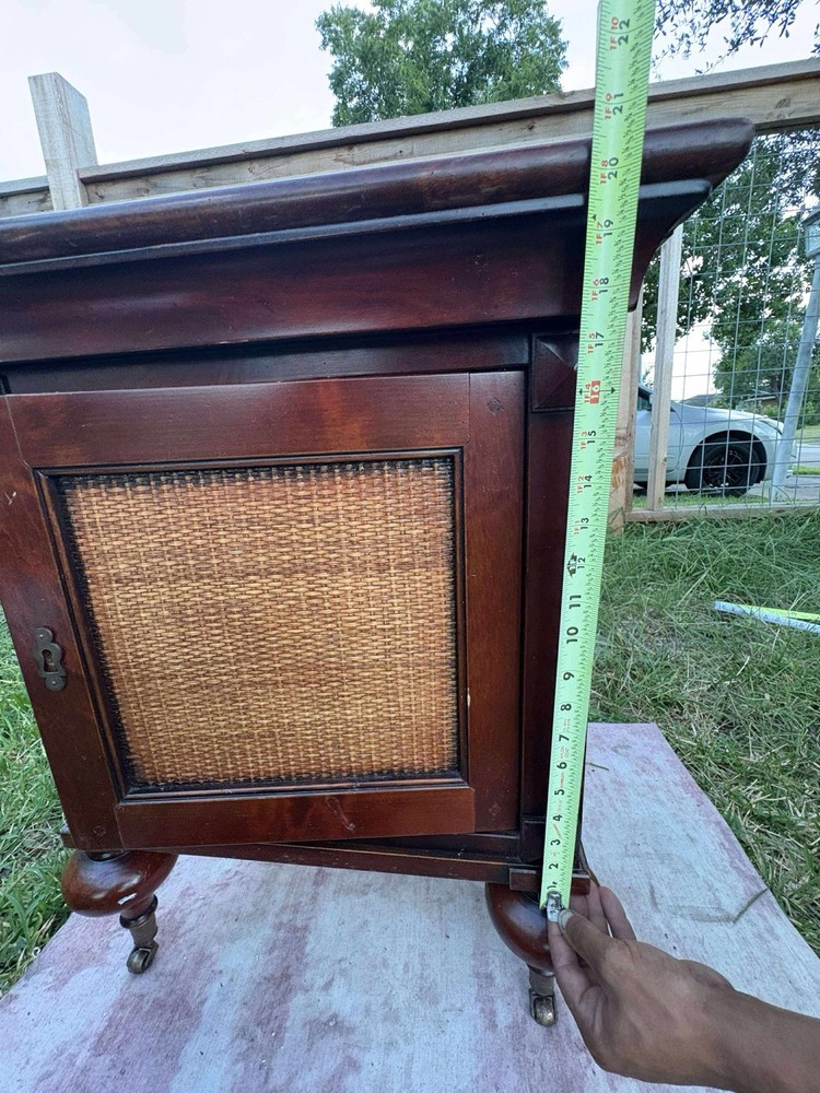 Phonograph Cabinet Antique Skeleton Key