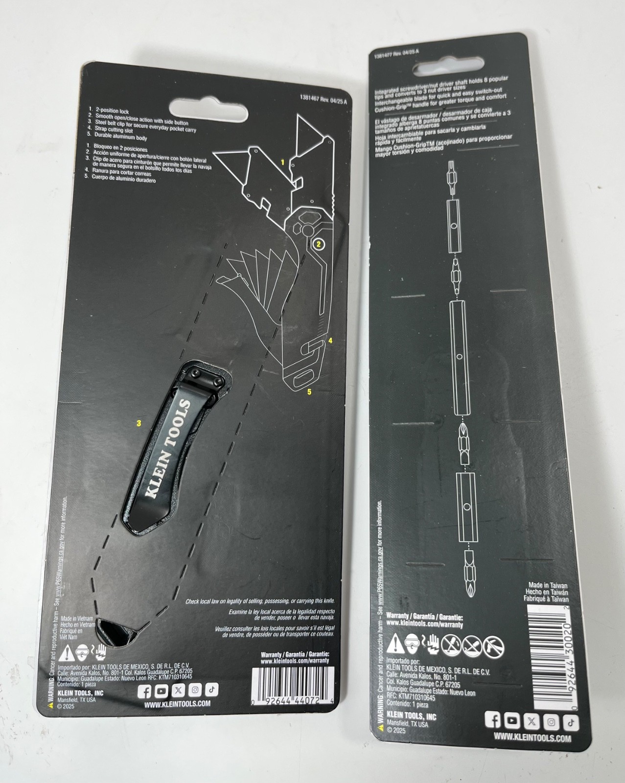 Klein Tools Blackout Limited Edition 11-in-1 Screwdriver + Utility Knife Set 🔥