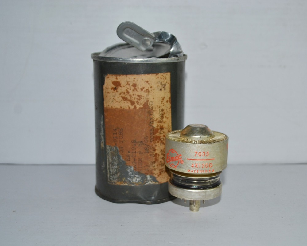 EIMAC JAN 7035/4X150D TRANSMITTING TUBE NOS