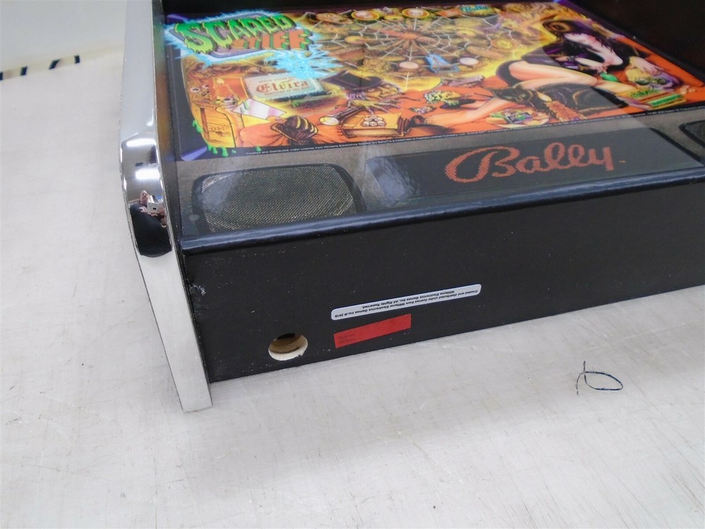 Bally Elvira Scared Stiff Pinball Head LED Display light box