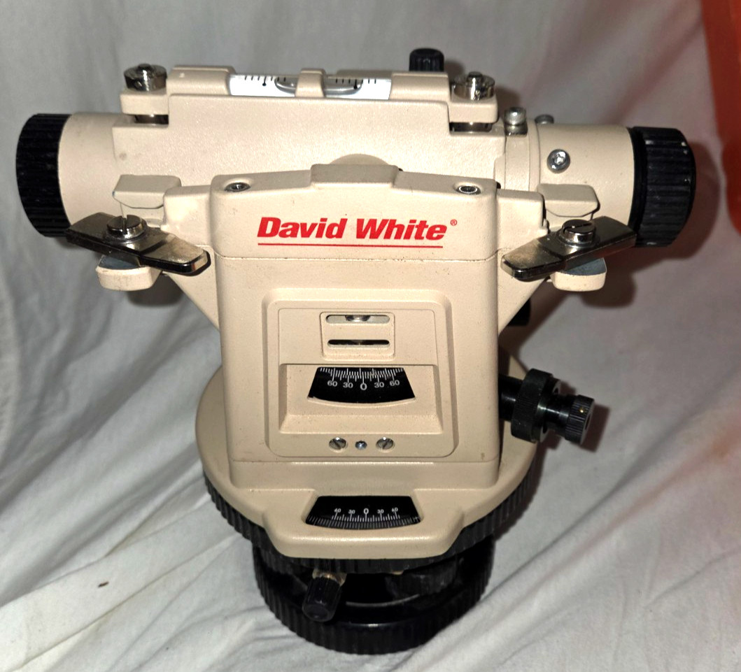 David White LT8-300P Universal Level-Transit, with Optical Plummet
