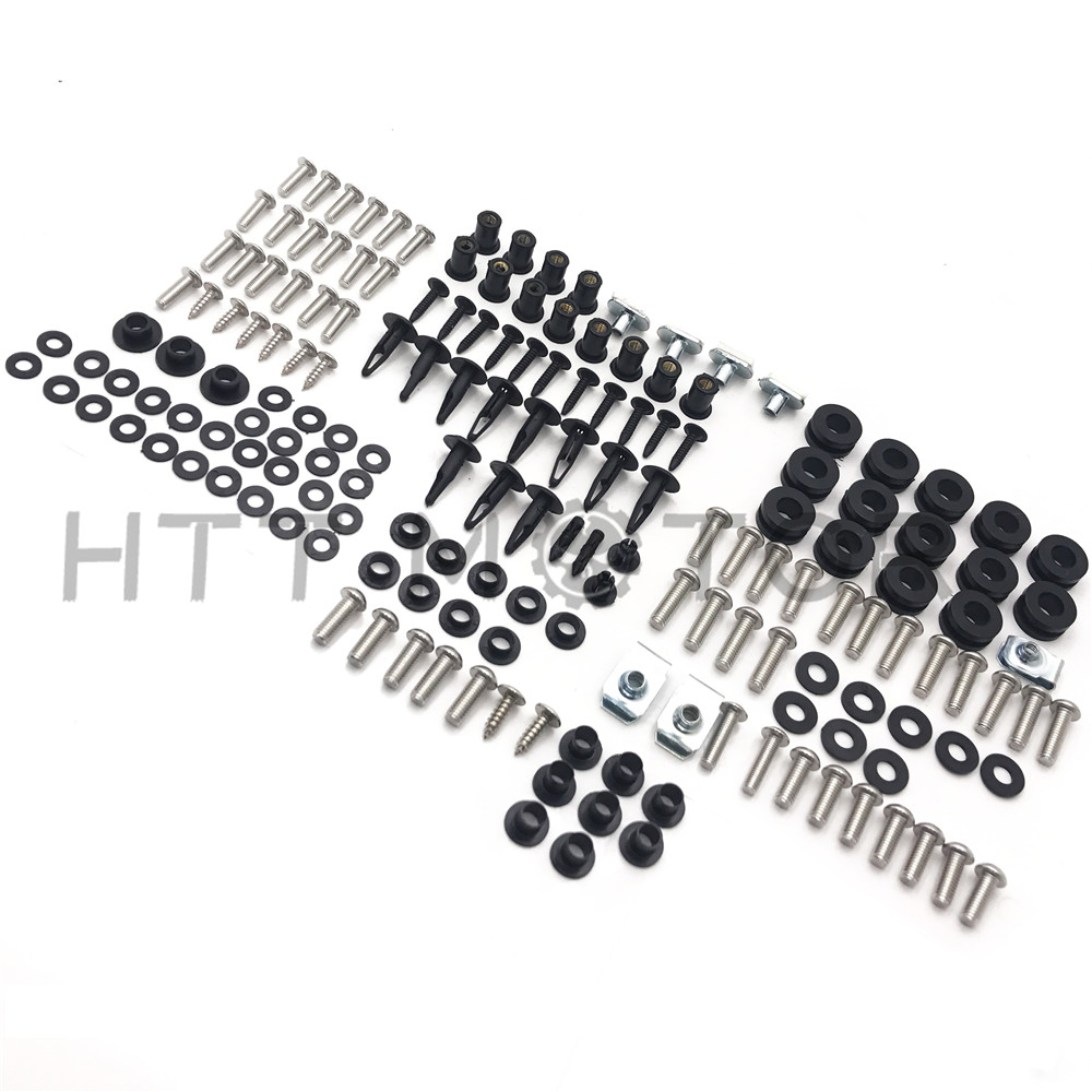 Motorcycle Complete Fairing Bolt Kit Body Screw Set for HONDA CBR600RR 2005-2006
