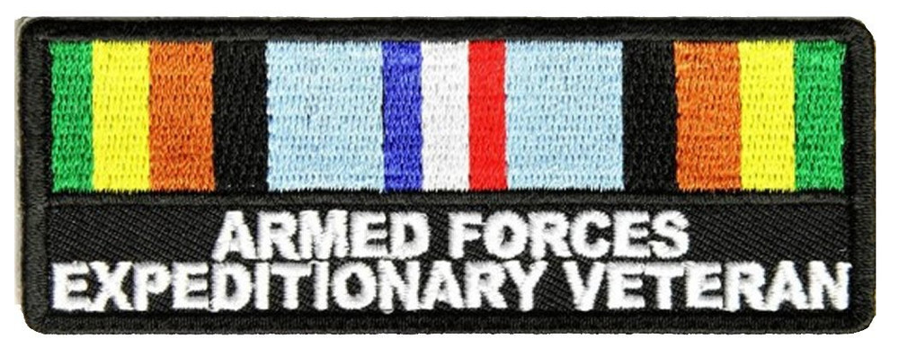 ARMED FORCES EXPEDITIONARY VETERAN RIBBON PATCH AFEM