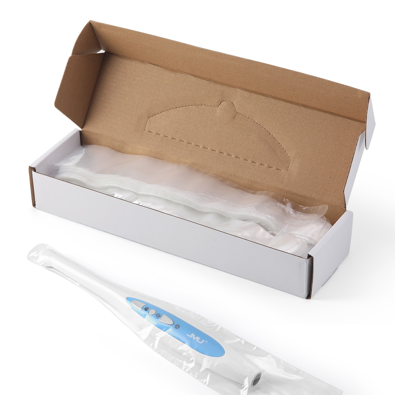 Lot Dental Disposable Intraoral Camera Sleeves Sheath Transparent 10.2＂x 2.0＂