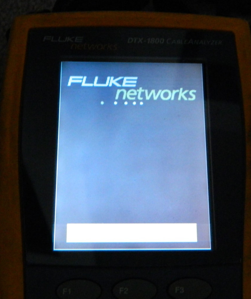 Fluke DTX-1800 Cable Analyzer with Remote Unit