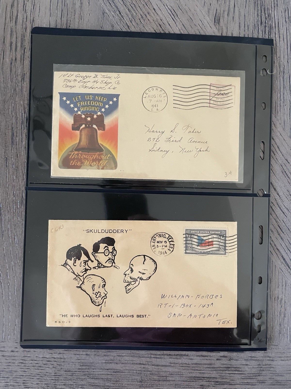 WWII Military and Home Front Ephemera Lot - Ration Books, V-Mail, Manuals