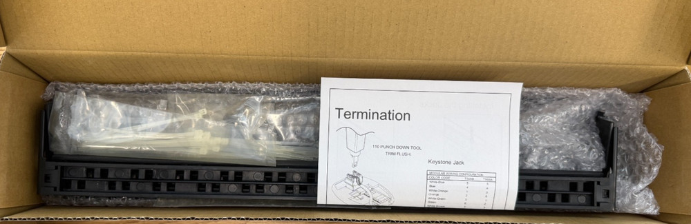 iCAT -ITS 24 Port Patch Panel ASD-PP- Blank48P2U