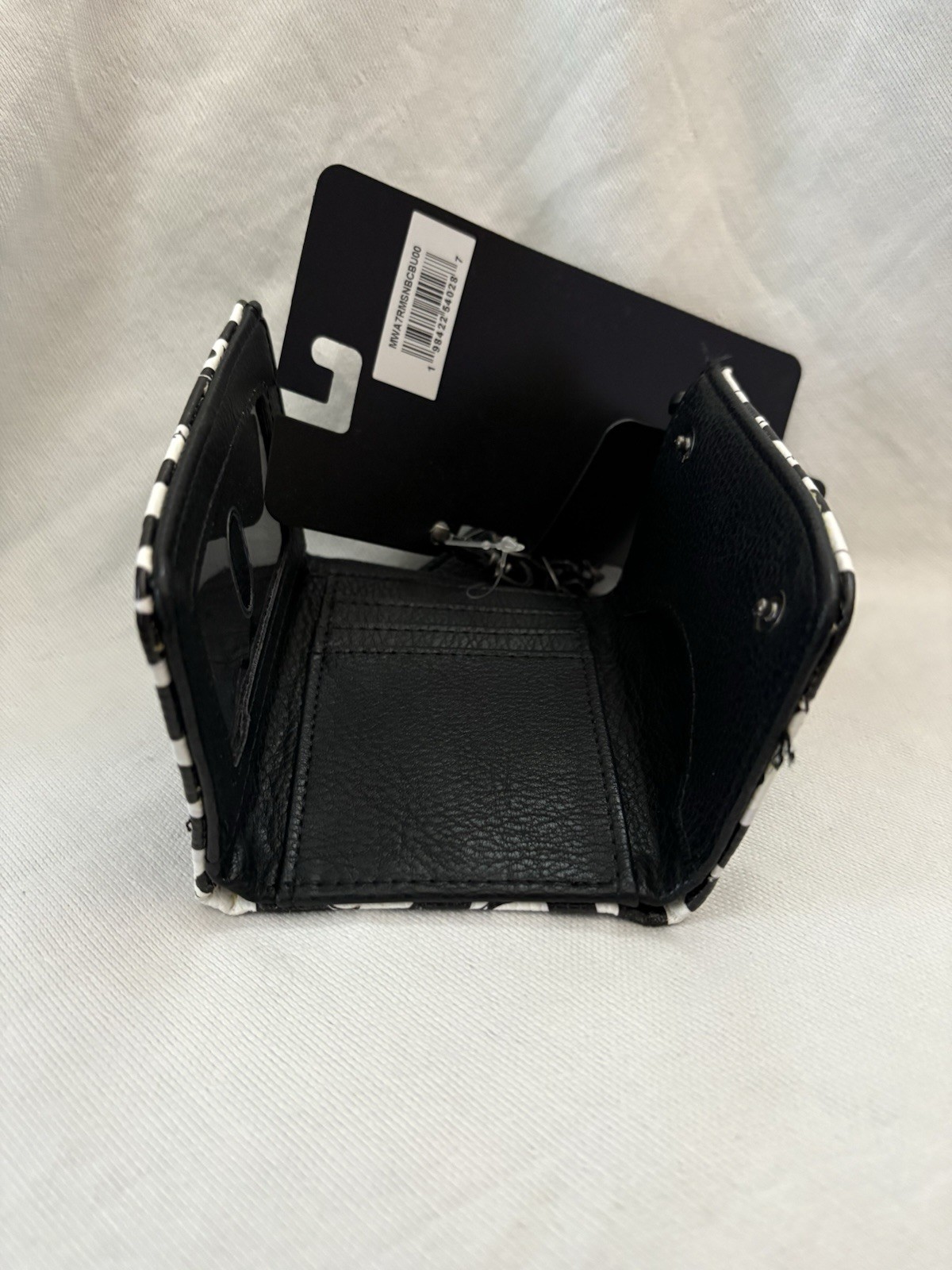 NEW DISNEY Nightmare Before Christmas Wallet with Chain Jack Skellington Heads