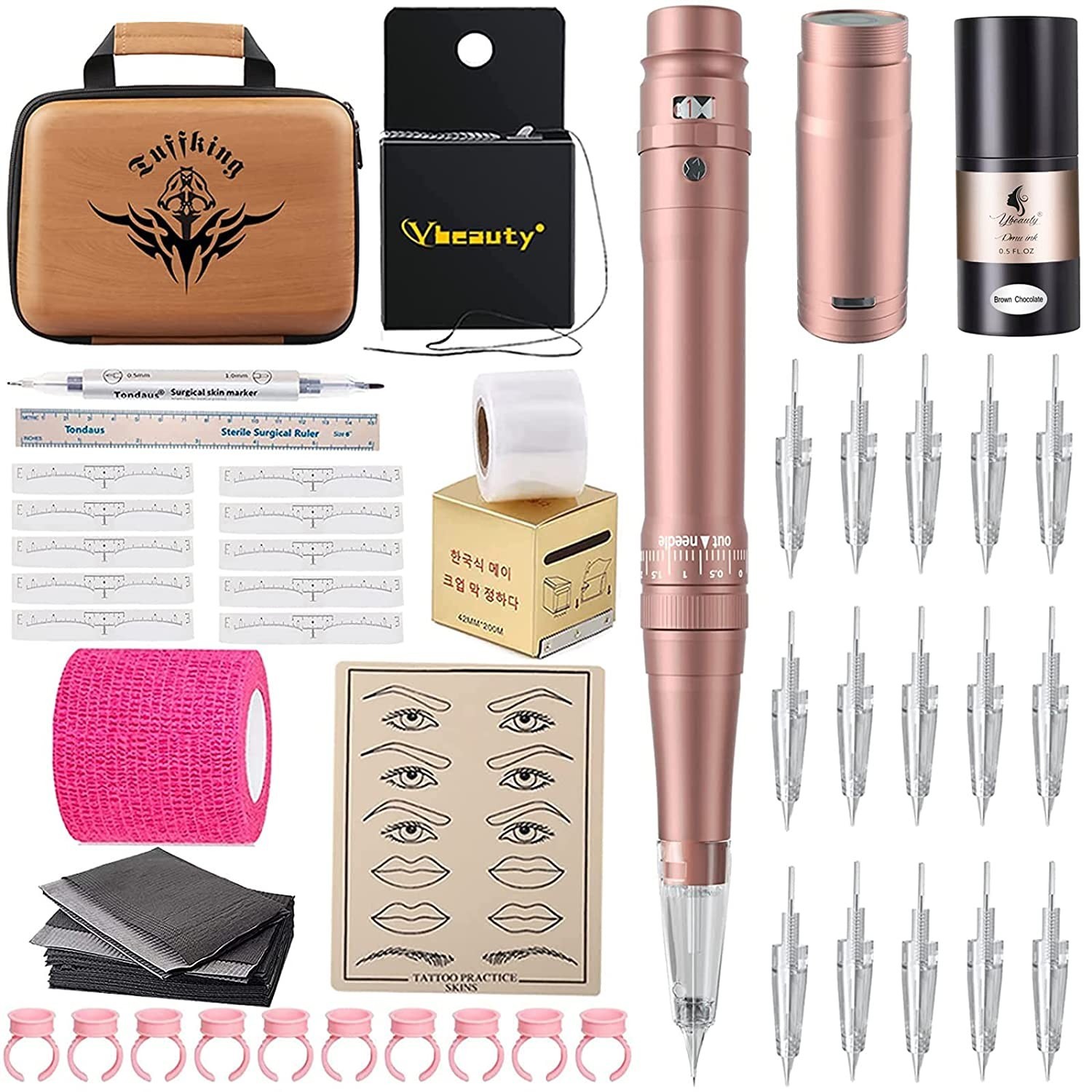 Wireless PMU Machine Permanent Makeup Tattoo Pen Microshading Microblading Lot