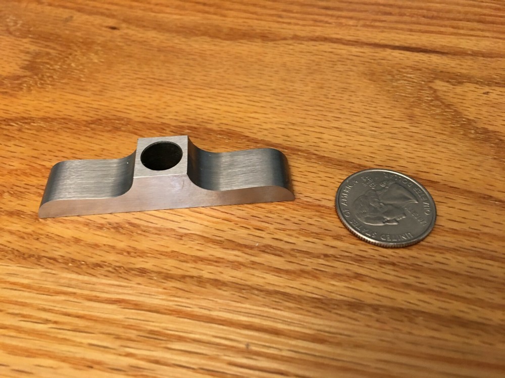 2.5" Stainless Steel Depth Gauge base.