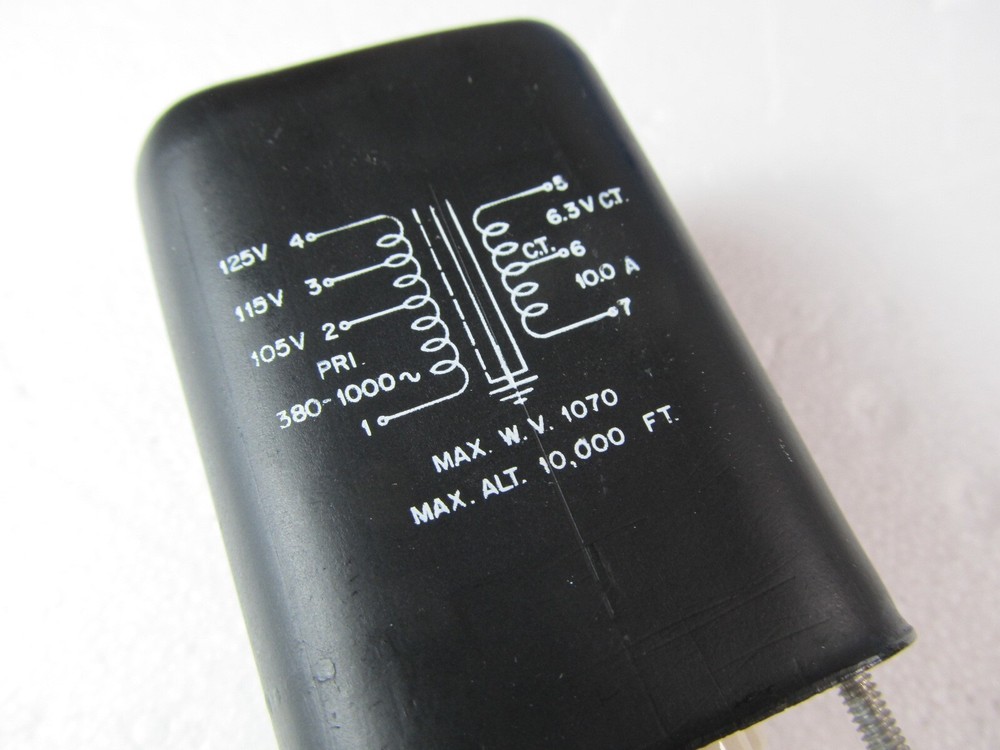 CHICAGO Transformer 4FH-610, TF4SX01YY Vintage Electronics Part