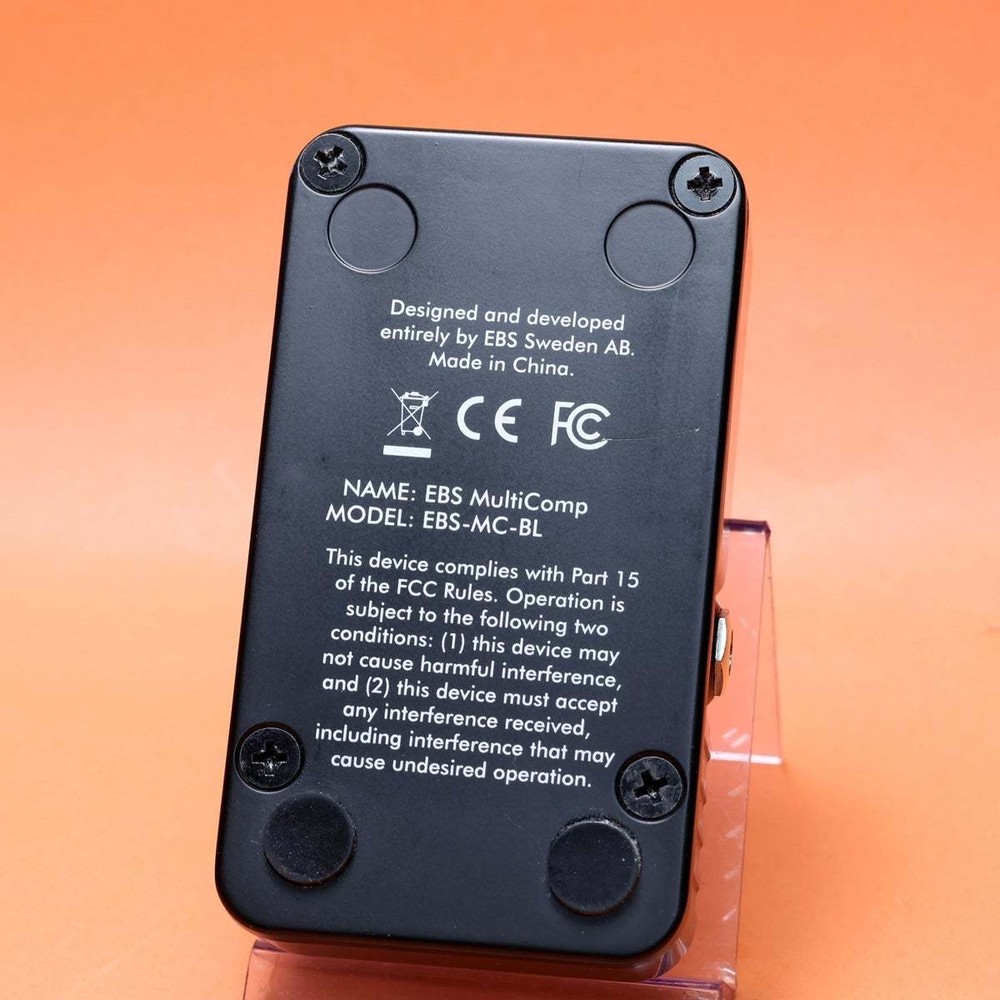 EBS Multi Comp Blue Label Bass Compressor 3 Modes Used