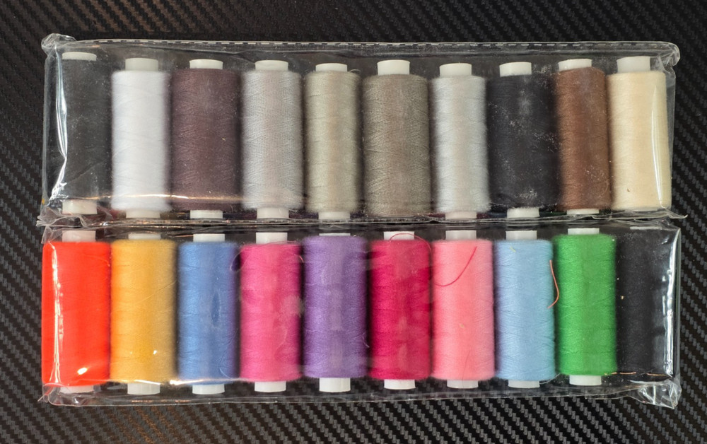 Sewing Thread Kit 100 Color All Purpose Polyester Thread Kit