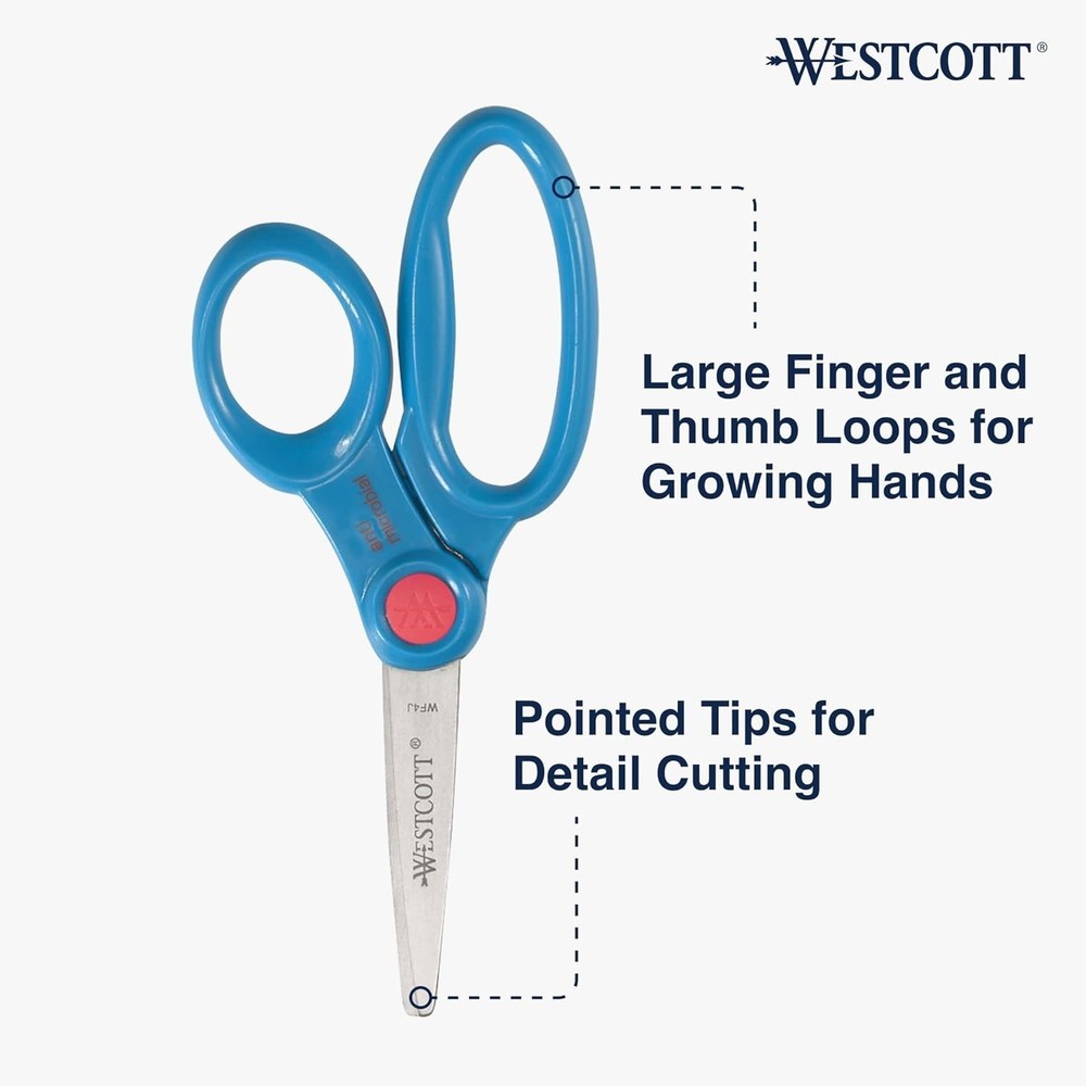 Classroom Scissor Caddy with 24 Student Scissors