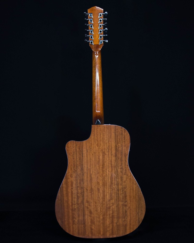 Fender CD-140SCE 12-String, Walnut FB, Natural with Case