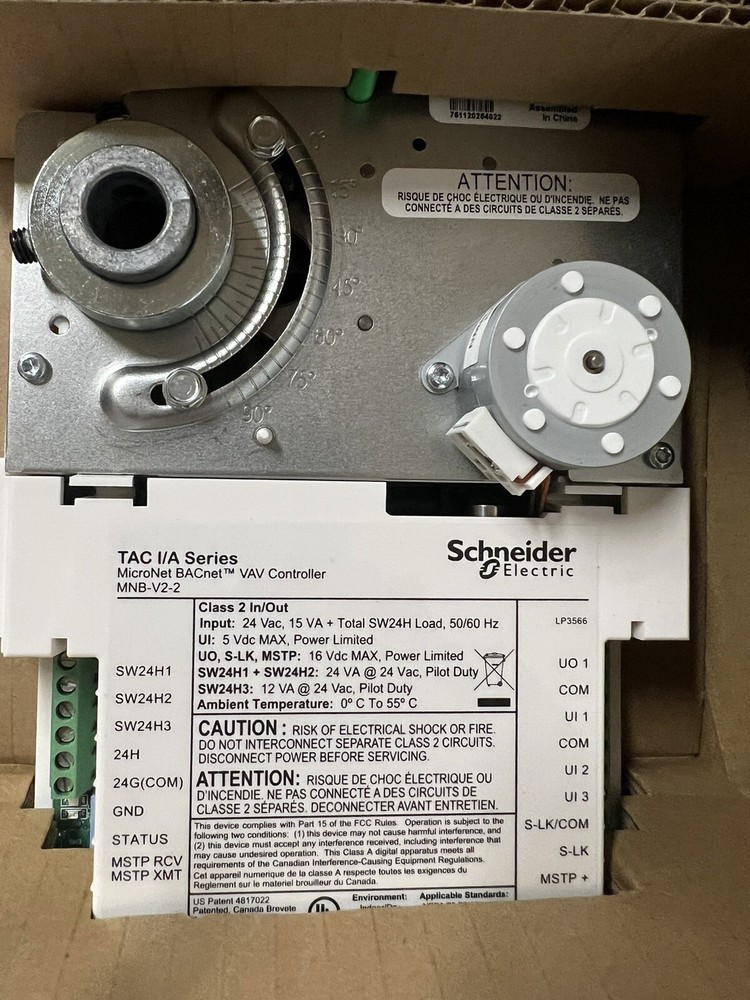 NIB SCHNEIDER ELECTRIC MNB-V2-2 BACNET VAV Controller NEW