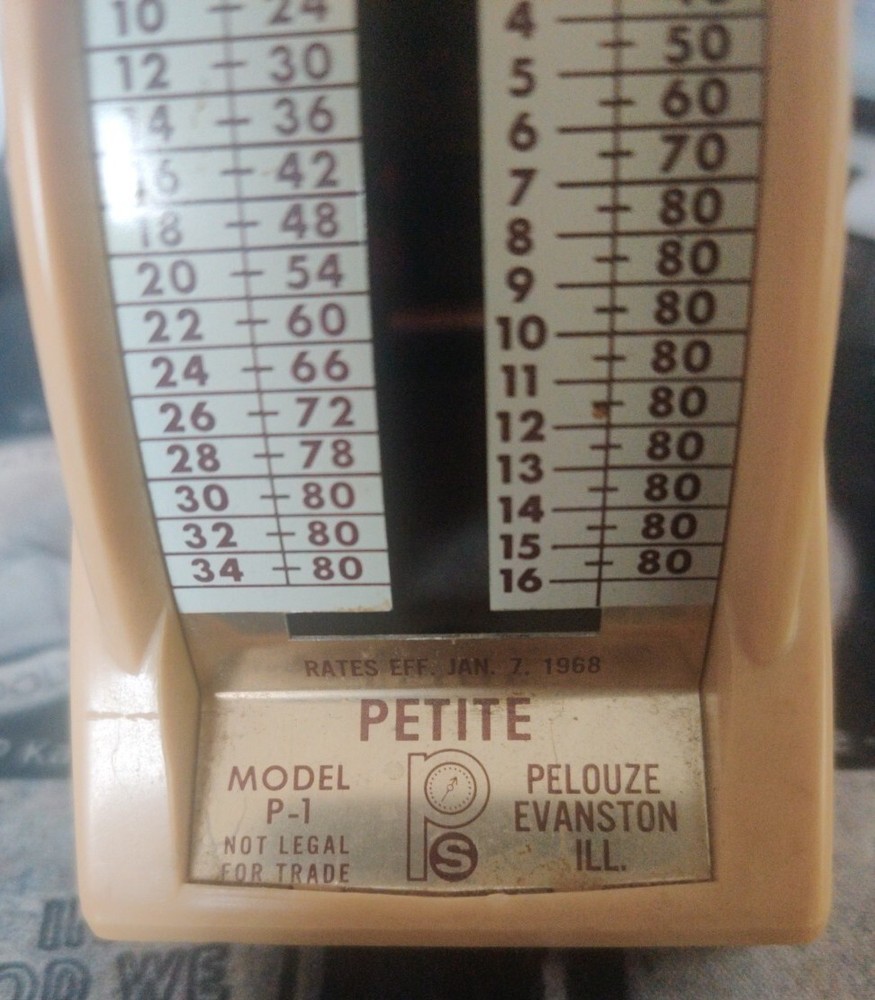 Vintage Postage USPS Mail Scale 1968