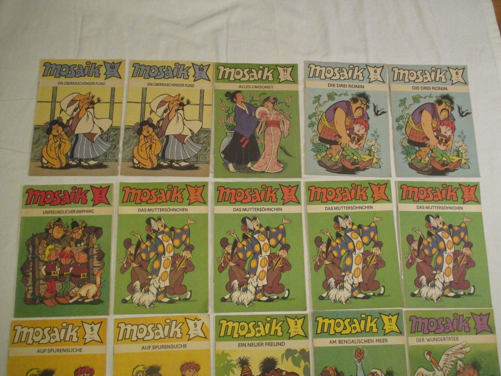 Mosaic GDR Comics Convolution 80s 59 Pieces