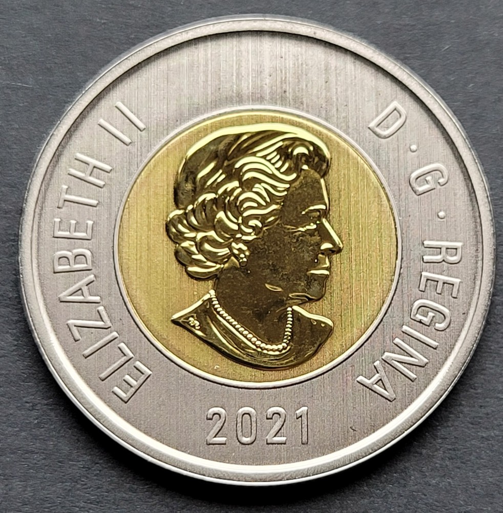 ***  CANADA  TOONIE  2021  ***  SPECIMEN  ***