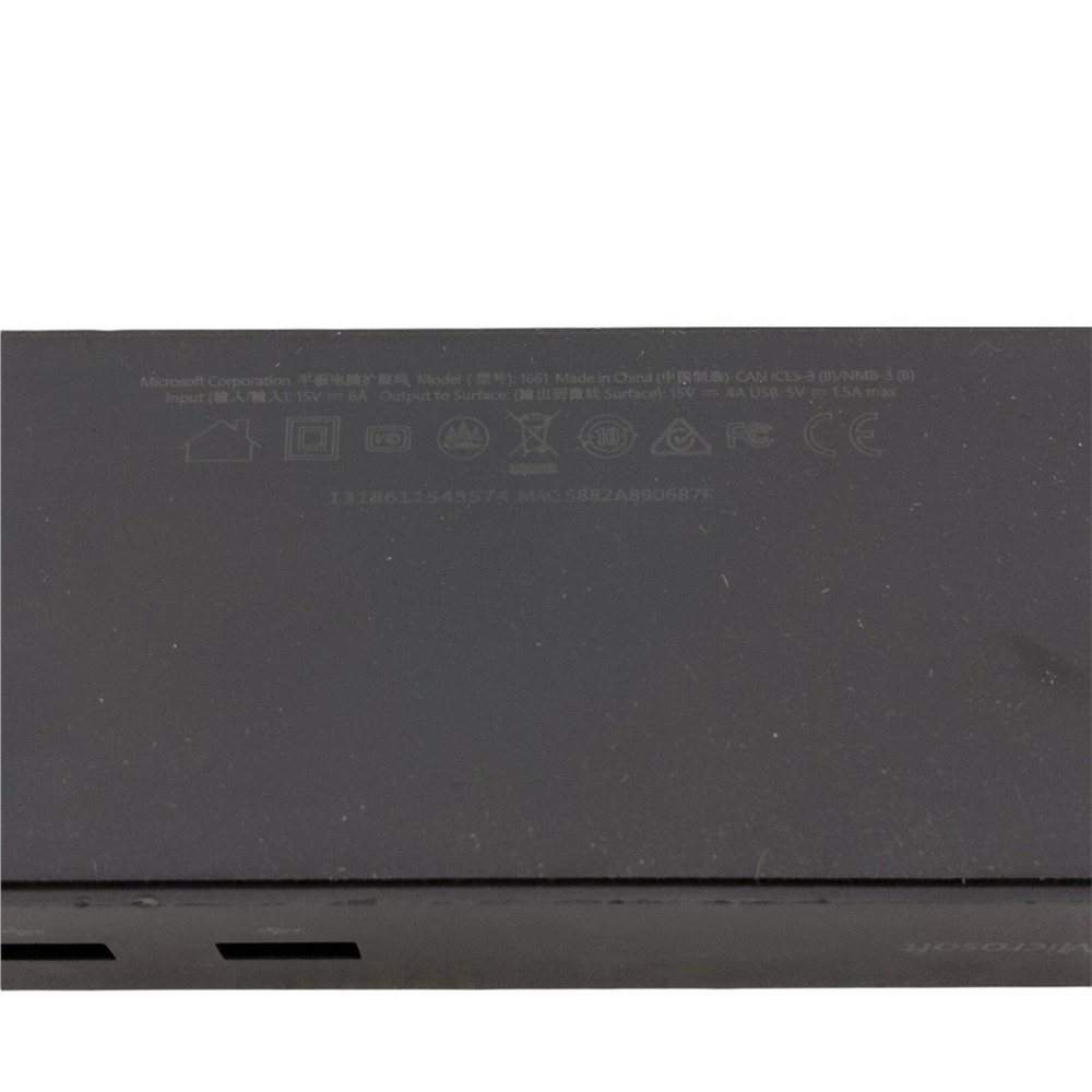 Microsoft 1661 Docking Station 1749 Power Adapter for Microsoft Surface Pro 3, 4