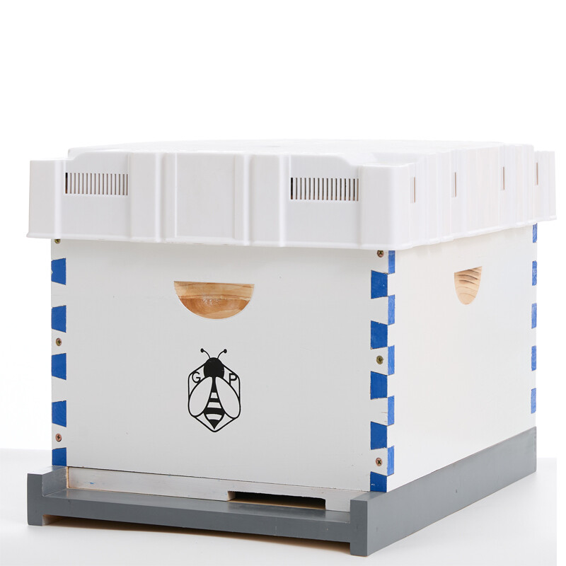 30 X Frames & 3 Layers Beehive Complete Kit Langstroth Beekeeping 1Deep 2 Medium