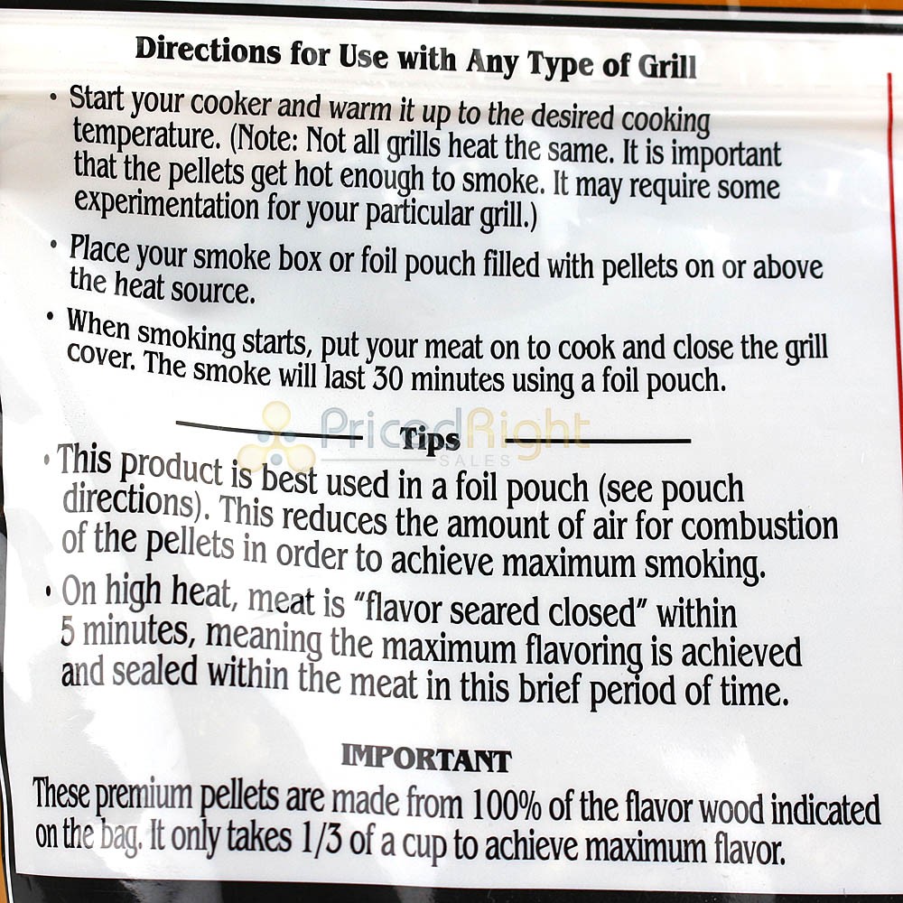 BBQr's Delight Cast Iron Smoker for Grills with 1lb Bag of Pecan Blend Pellets