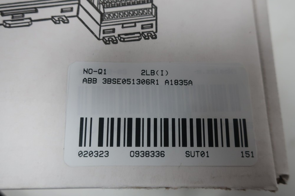 Abb 3BSE051306R1 AI835A S800 I/o Analog Input Module
