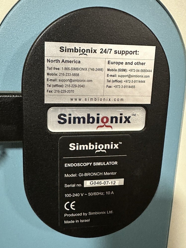 Simbionix Endoscopy Simulator GI-Bronch Mentor