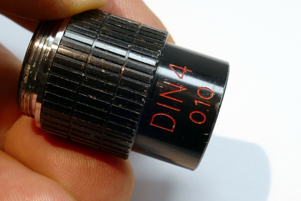 SWIFT DIN 4 0.10 Microscope Objective Lens 4 X