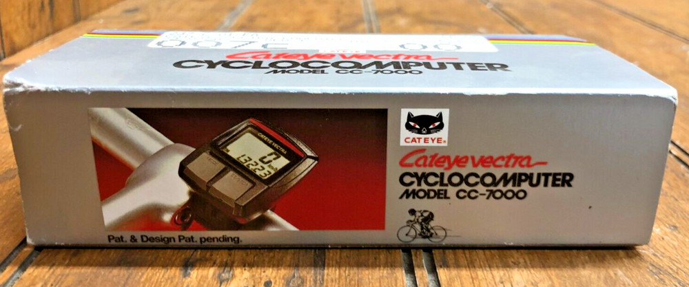 Vintage Cateye Vectra Cyclo Computer Model cc-7000 Bicycle Computer Untested
