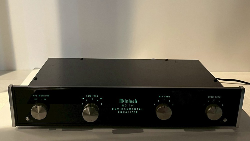 McIntosh MQ101 Environmental Equalizer 3-Band Excellent Condition Working