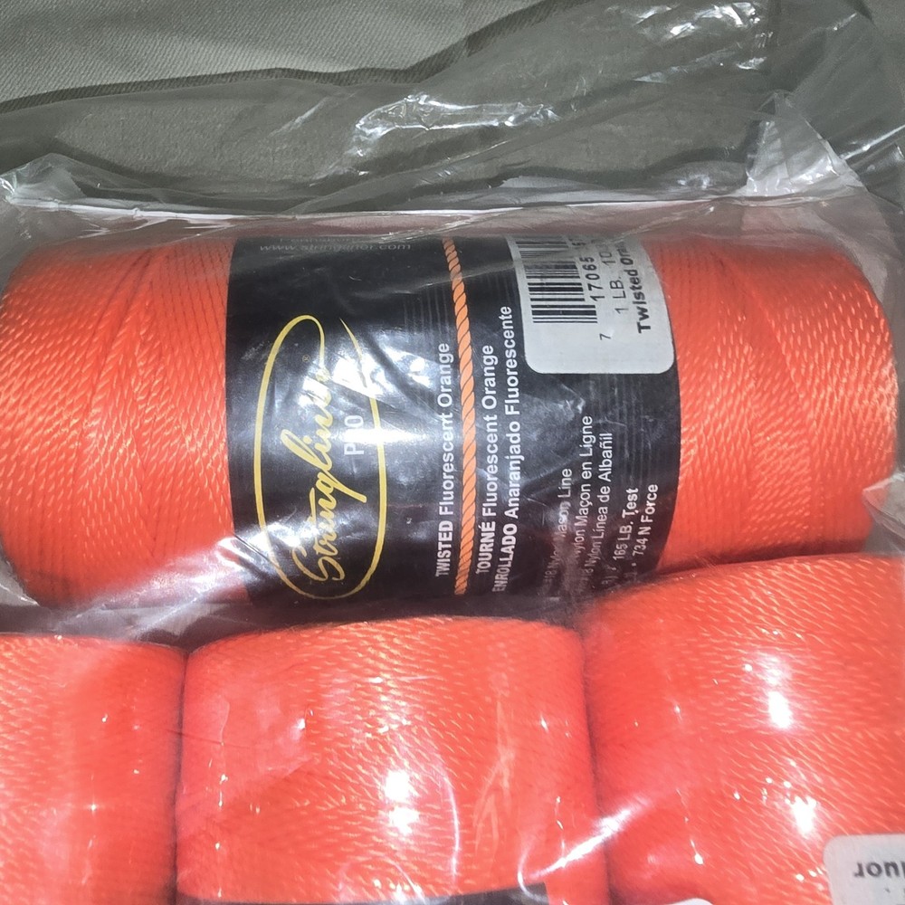 Stringliner 35706 Mason’s Line Replacement Rolls – 1 Lb. #18 Construction...