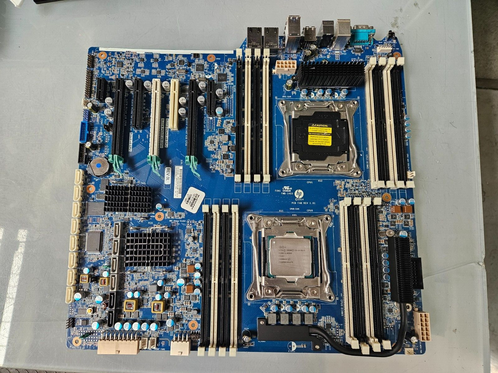 HP Z840 Workstation Dual LGA2011-3 DDR4 Dual LAN Motherboard 710327-002 + CPU