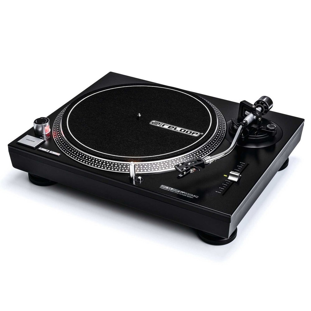 Reloop RP-2000 USB MK2 Direct-Drive USB Turntable with Needle