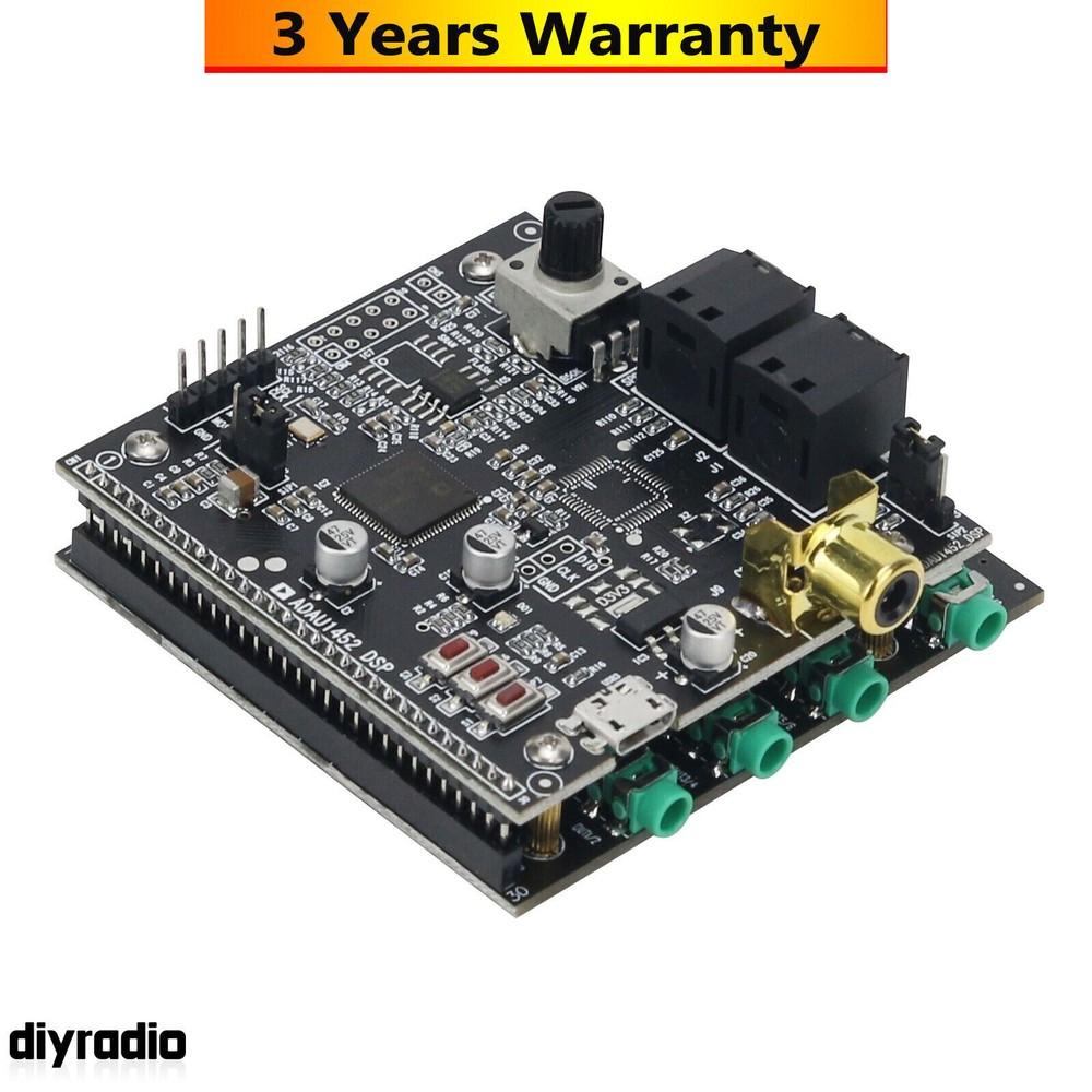 ADAU1452-DSP Development Board CS42448 6 In 8 Out Decoder Board Support SPI I2C