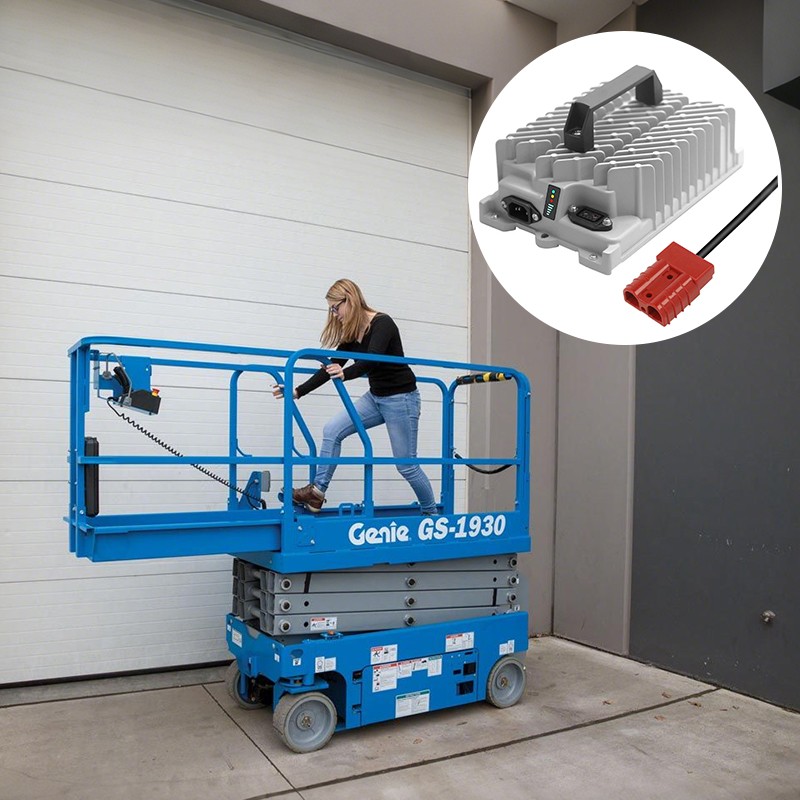 24V 27A 1272232GT 1264372GT Battery Charger for Genie Scissor Lift Delta-Q IC650