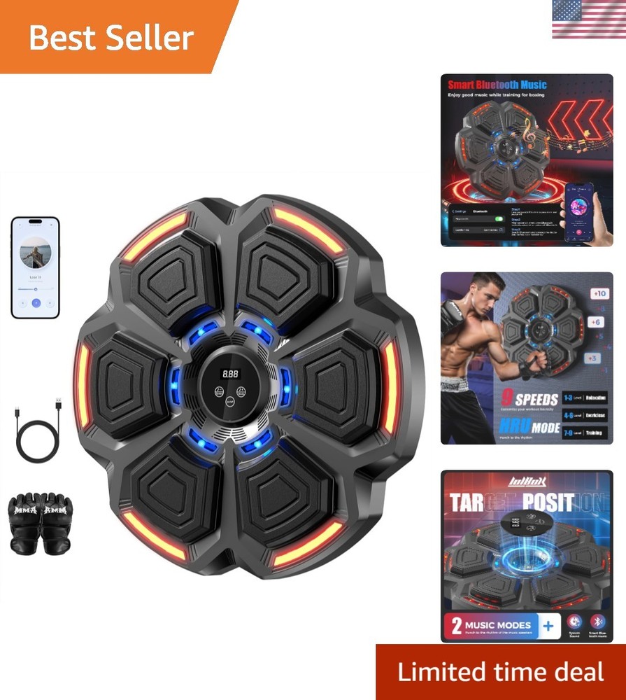 Music Boxing Machine - Black
