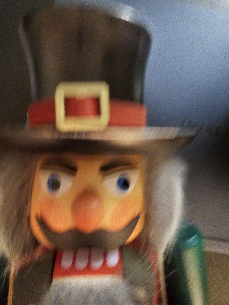 Straco GMBH Town Crier Nutcracker Rare Made in Germany- Missing Staff