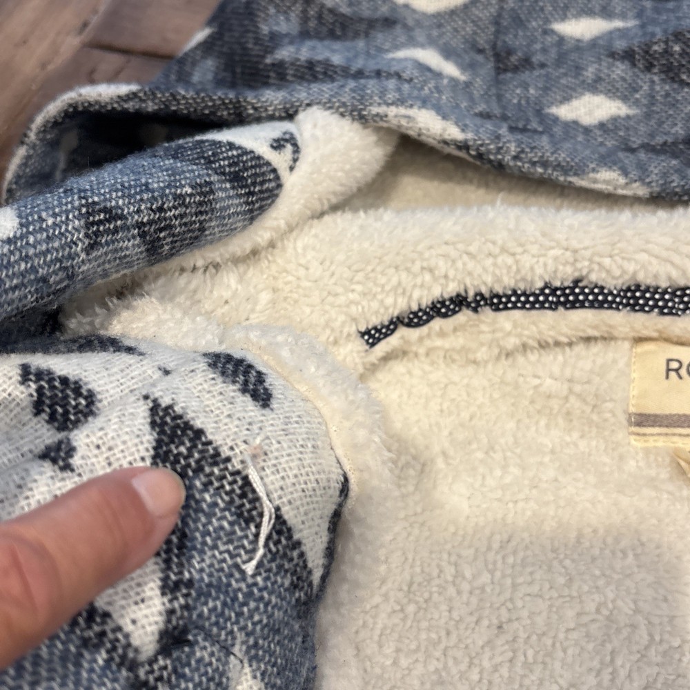 Roxy Day Dreamy Sherpa Lined Jacket Medium