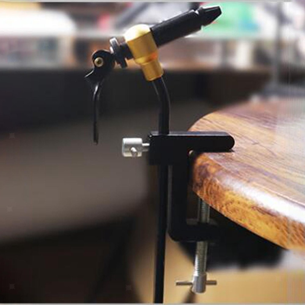 Fly Tying Tool Kit Vice Thread Bobbin Thread Holder for Fly Fishing
