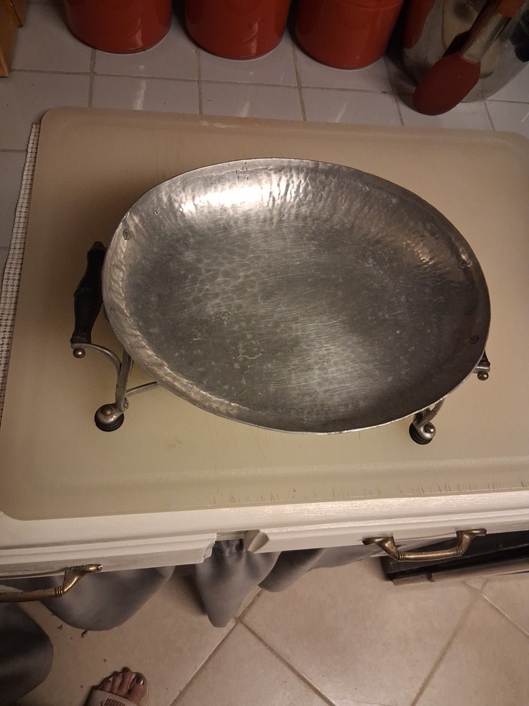 Vintage Chafing Dish, Serving Dish Oval Silver Plated