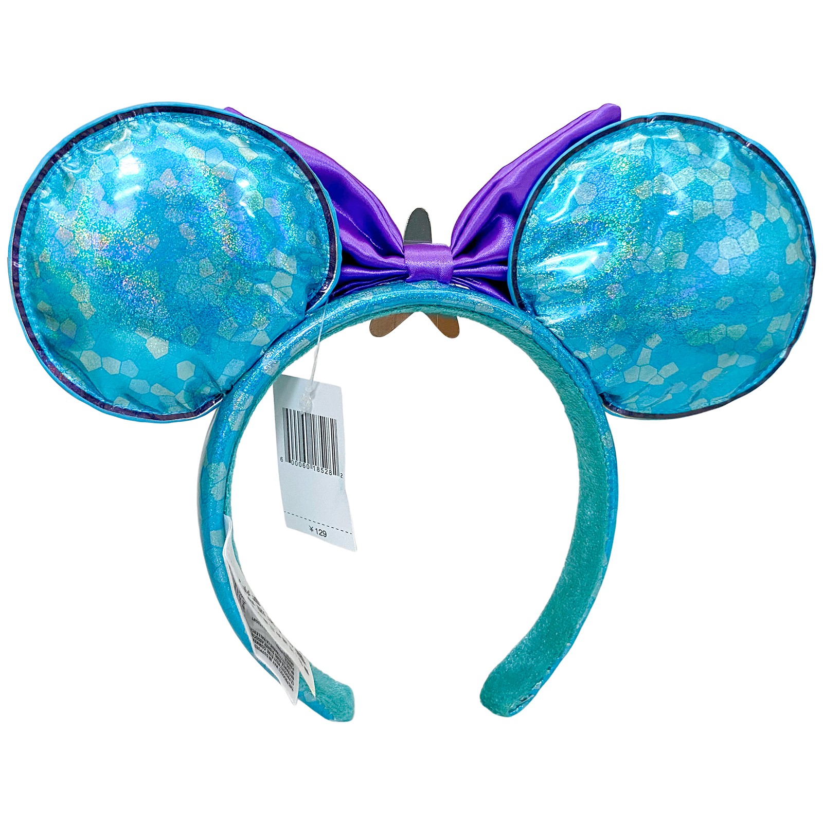 Disney- Parks Princess Stained Glass Loungefly Little Mermaid Ariel Ear Headband