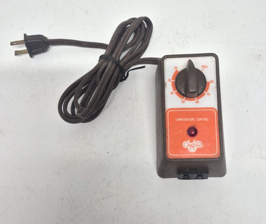 Glastar Temperature Control Unit Model C1 120V 15A Soldering Iron Controller