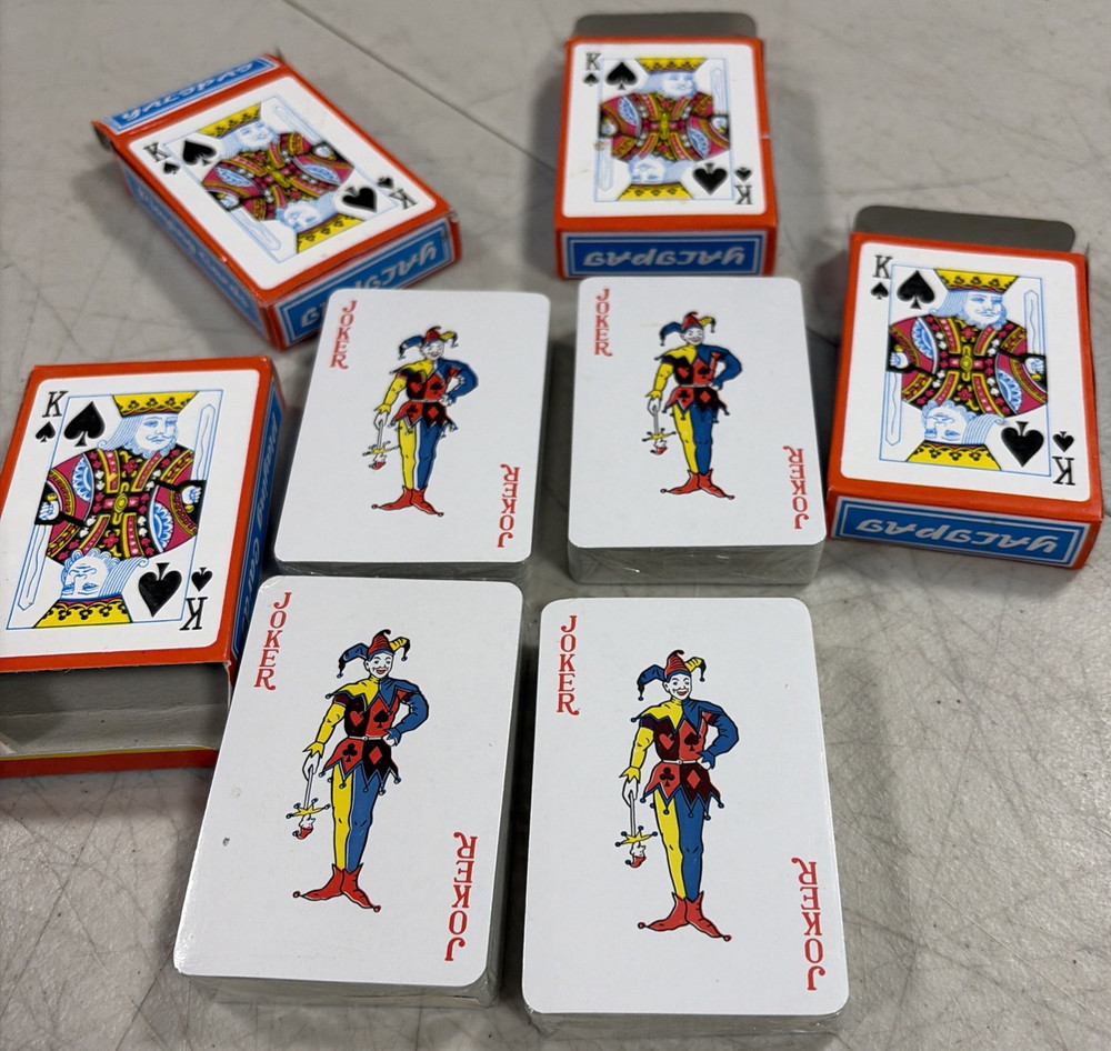 4 Decks Playing Cards New