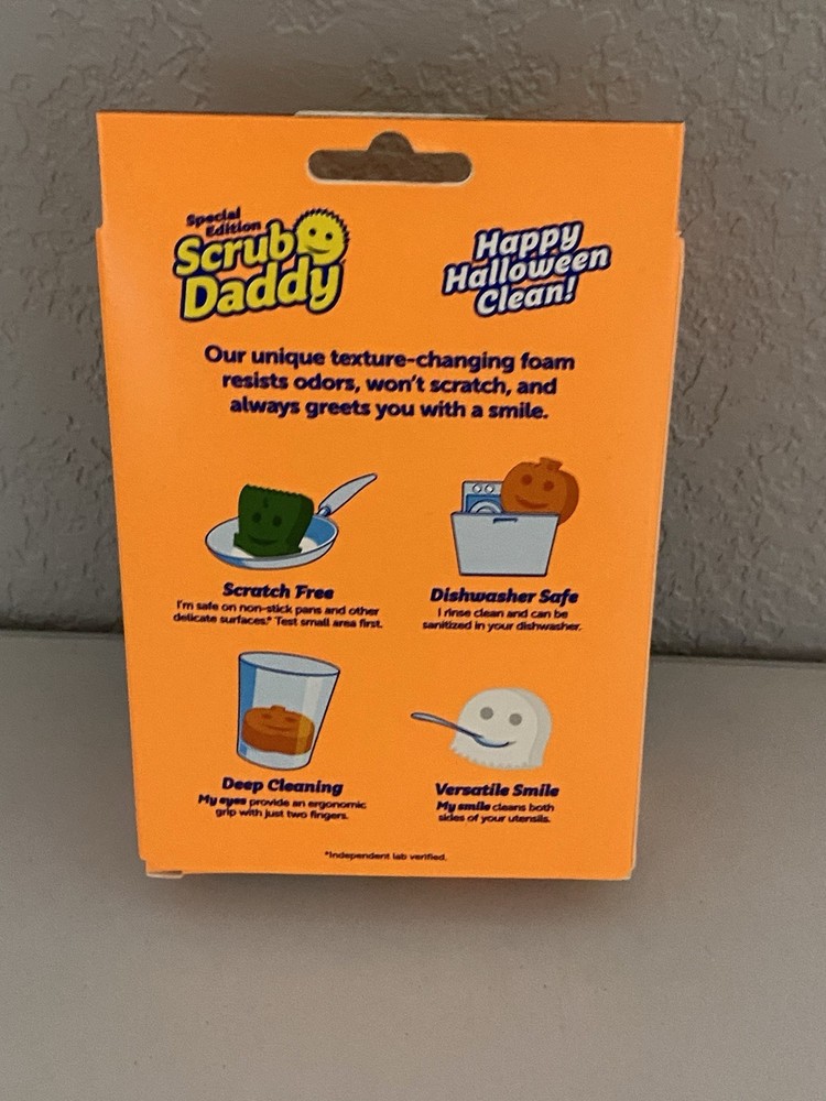 Scrub Daddy Flex Texture Scrubber. Special Edition Frankenstein. New! 🎃