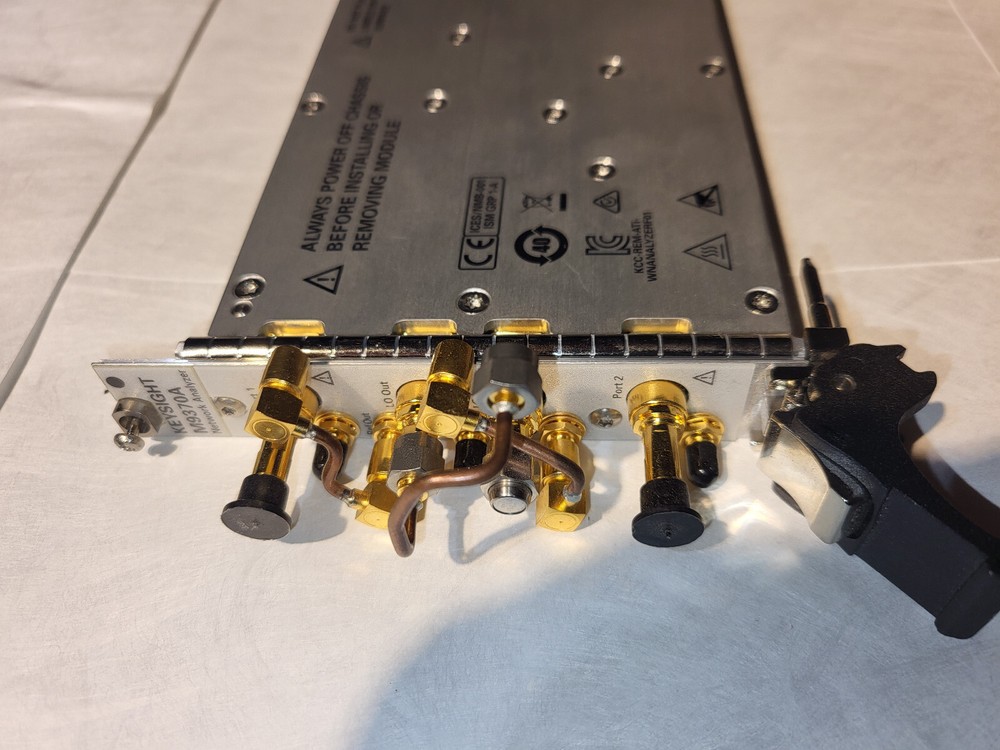 Agilent Keysight M9370A Network Analyzer PXI Vector Network Analyzer, up to 4GHz