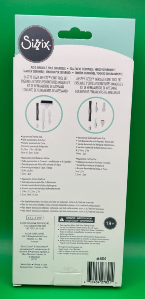 Sizzix Surfacez Craft Tool Set 665800