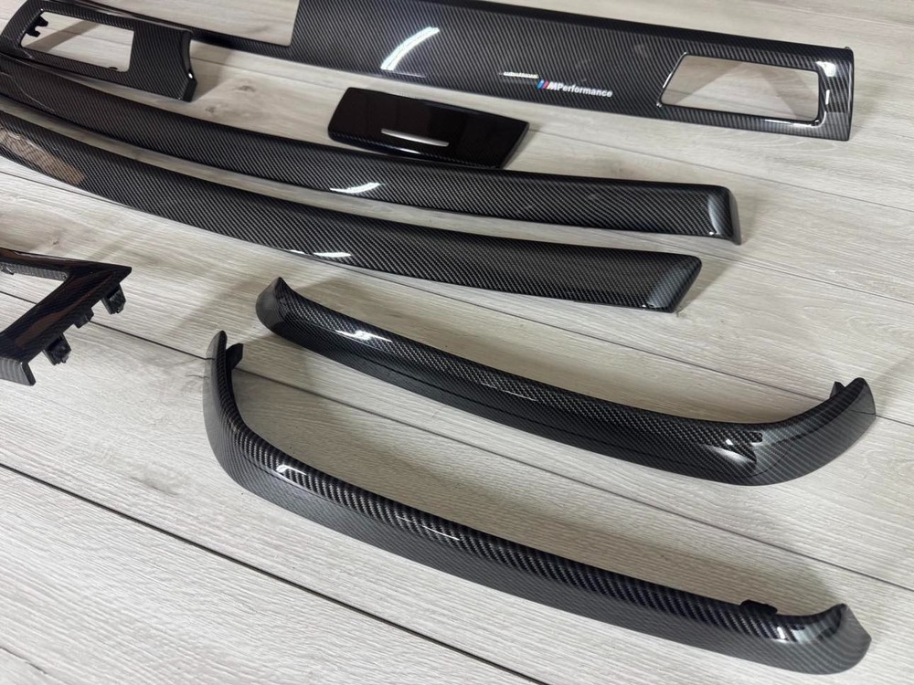BMW E90 E91 Interior trim set NON IDRIVE ! Carbon FIBER LHD